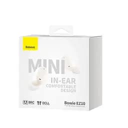 Навушники Baseus Bowie EZ10 True Wireless Earphones білі A00054300226-Z1 - мініатюра 5