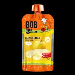 Пюре фруктовое Bob Snail, Яблоко-Банан, 250 г (911683)
