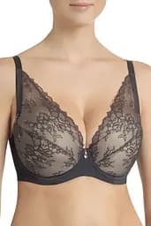 Бюстгальтер 001 10 02 пуш-ап +1 ELLEN Effetto Lingerie чорний 80C