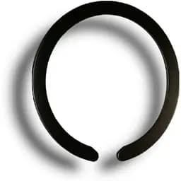 Стальная пластина DK для MagSafe Ring на скотче (Кольцо С / black) - мініатюра 3