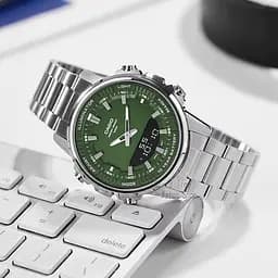 Чоловічий годинник Casio AMW-880D-3A Сріблястий ( AT1141-0223 ) - мініатюра 3