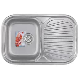 Кухонна мийка Haiba 74x48 satin HB0561, Нержавіюча сталь