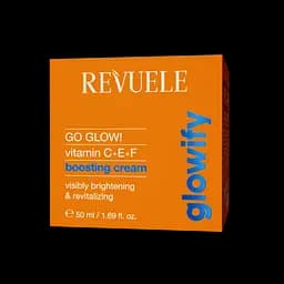 Крем-лифтинг для лица Go Glow! Vitamin C+E+F Revuele 50 мл