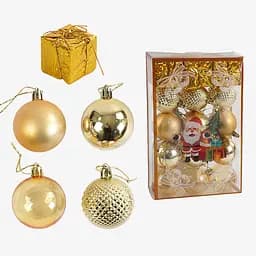 Набір ялинкових прикрас, C67322, 15 шт.