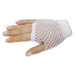 Перчатки-митенки Сеточка