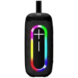 Портативная акустика Hopestar P60 с подсветкой LED беспроводная черная