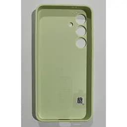 Оригінальний силіконовий чохол Samsung Silicone Case для Samsung Galaxy S24 Plus (S926) Light Green EF-PS926TGEGWW - мініатюра 5