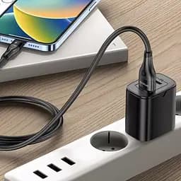 Кабель Proove Soft Silicone USB-A to Lightning 1m Black (CCSO20001101) [133328] - мініатюра 6