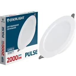 Cвітильник стельовий світлодіодний Enerlight Pulse 20Вт 4000К (PULSE20SMD90N)