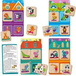 Лото Roter Kafer Lotto Yoga Animals (RW4012) - мініатюра 3