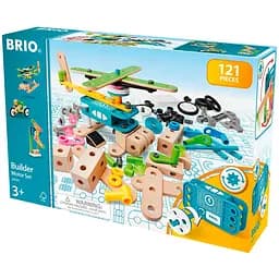 Конструктор Brio Builder із мотором 121 елементів (34591)