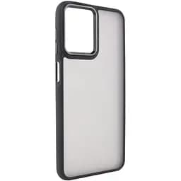 Чохол Epik TPU+PC Lyon Frosted для Oppo A3 4G/A3x 4G/ A40m Black