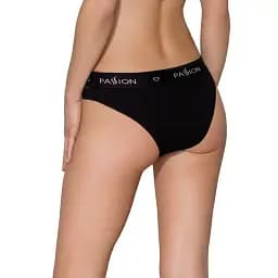 Трусики із прозорою вставкою Passion PS006 Panties black L - мініатюра 5