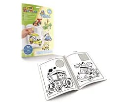 Розмальовка Crayola Mini Kids Транспорт, з наліпками, 32 сторінки (25-6938) - мініатюра 2