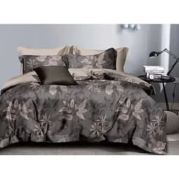 Комплект постельного белья Soho Lounge Damask Brown Евро 200x230 см коричневый (A130136)