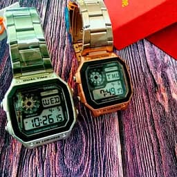 Чоловічий годинник Skmei 1335 Ripple RoseGold - мініатюра 5