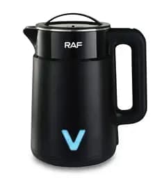 Электрочайник RAF R.7801 из нержавеющей стали дисковый чайник 2,5л 2000 Вт Черный