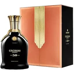 Бренді Арарат Erebuni 50 лет, 40%, 0,75 л, у подарунковій коробці