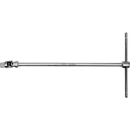 Ключ Т-подібний з карданом Yato до торцевих головок з квадратом 1/2 180 х 450 мм (YT-15293)