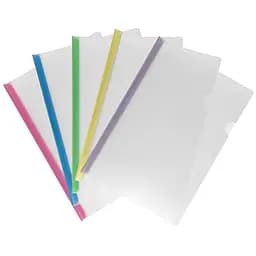 Набор скоросшивателей А4 Axent с планкой 8 мм 5 шт. (1418-00-A)