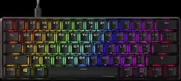 Клавіатура HyperX Alloy Origins 60 Red UA RGB Black (4P5N4AA) - мініатюра 1
