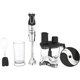 Кухонний багатофункціональний блендер Magio MG-642 з дисками для шаткування 4 в 1 чорний 1500 Вт