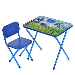 Дитячий стіл складний зі стільчиком Bambi det0015768