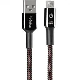 USB кабель Gelius Pro Smart GP-U08m MicroUSB Black (2A)
