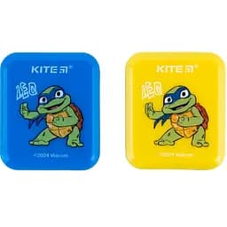Точилка з контейнером прямокутна Kite Ninja Turtles 24 шт. (NT24-116)