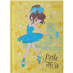 Блокнот ZiBi Little Miss А-6 в клеточку 64 листа желтый (ZB.12714-08)