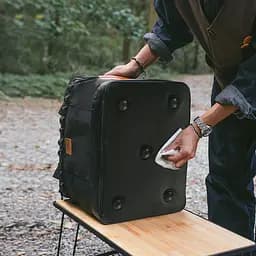 Сумка туристична для зберігання Naturehike CNH22SN008 35л (Чорний) - мініатюра 3