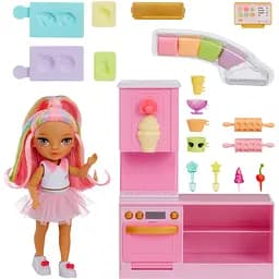Ігровий набір з лялькою Rainbow High Littles Кондитерська Кенді з аксесуарами (522058) - мініатюра 5