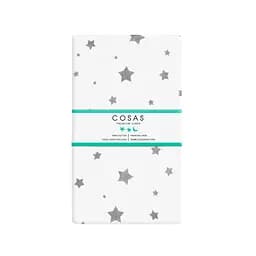Набір простирадл на резинці Cosas ROSE STAR 60х120х12 см (SetSheet_Rose_StarGrey_120x60) - мініатюра 2