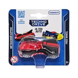 Ігрова міні-машинка Ultra Auto TechnoDrive 250321W-9 металевий корпус