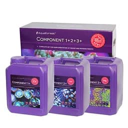 Мікро і макроелементи для морського акваріуму Aquaforest Component 1+, 2+, 3+, 3x5 л (732475) - мініатюра 1