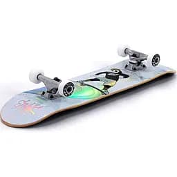 Скейтборд Enuff Skully Hologram Mini Silver (1012-ENU2160-WH)  - мініатюра 2