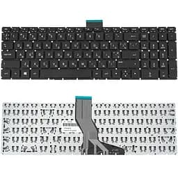 Клавіатура для ноутбука HP (250 G6, 255 G6 series) ukr, black, без кадру