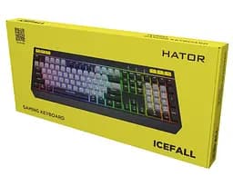 Клавіатура ігрова мембранна Hator HTK-401UA USB Icefall Black-Gray - мініатюра 5