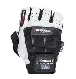 Рукавички для фітнесу Power System PS-2300, Black/White - L - мініатюра 2