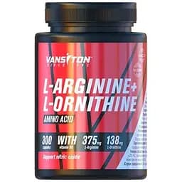 Аминокислота Vansiton L-Arginine + L-Ornithine 300 капсул