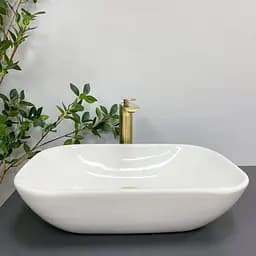 Умивальник VBI Pavia white накладний VBI-012605, Білий - мініатюра 5