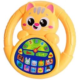 Интерактивная игрушка-руль Limo Toy «Путешественник: Ферма» M 6305, 18 см, украинский