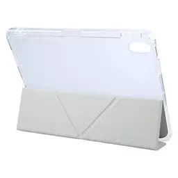 Обкладинка BeCover Ultra Slim Origami Transparent з кріпленням Apple iPad Mini 6 2021 Gray (712931) - мініатюра 3