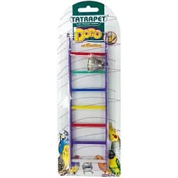 Іграшка для птахів TatraPet Dodo сходи з дзвіночком 22 см