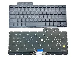Клавіатура для ASUS ROG Zephyrus G14 GA401, GA401U, GA401M (RU Black без рамки з підсвічуванням). Оригінал