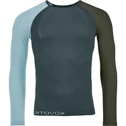 Термокофта Ortovox 120 Comp Light Long Sleeve M L Синій/Сірий (1054-025.001.1167)