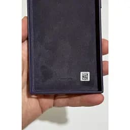 Оригінальний шкіряний чохол Samsung Vegan Leather Case для Samsung Galaxy S24 Ultra Dark Violet GP-FPS928HCAVW SM-S928 - мініатюра 8