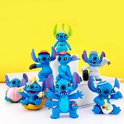 Ігрові фігурки Ліло та Стіч Lilo and Stitch 8 шт