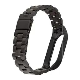 Ремінець Steel Strap Mi Band 8 Black - мініатюра 2