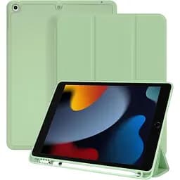 Чохол-книжка CDK для Apple iPad 10.2" 8gen 2020 екокожа/силікон Smart Case cлот стилус (011189) (light
